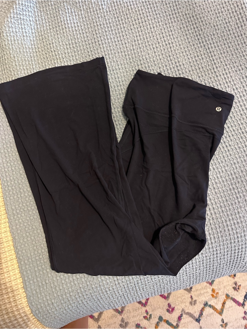 lululemon athletica Navy Bootcut Yoga Pants